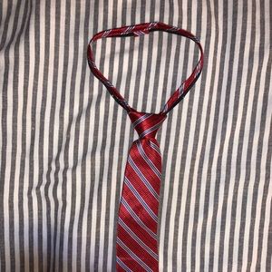 Brand new lord and Taylor boys zip-up tie